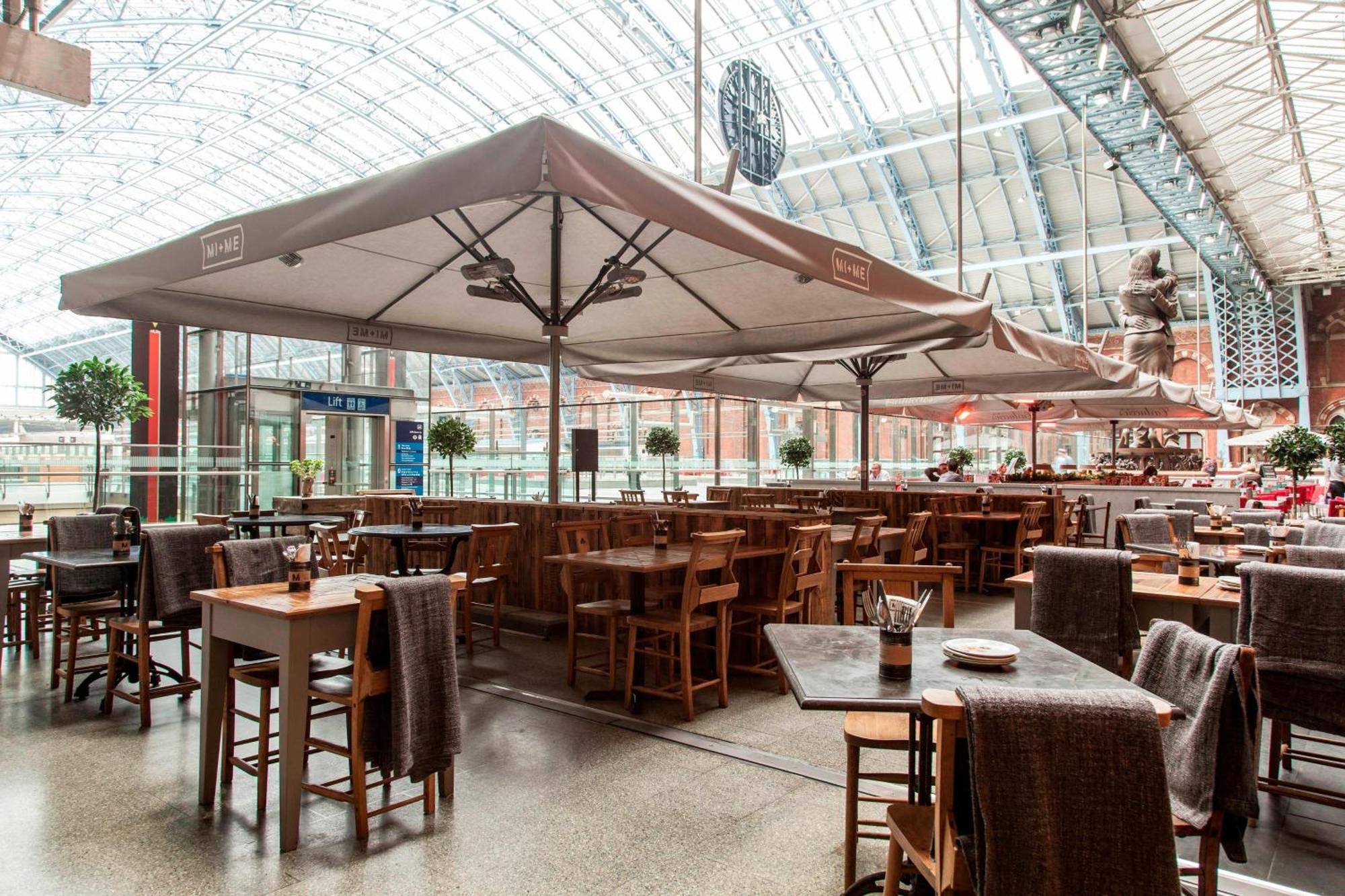 St. Pancras Renaissance Hotel London Ngoại thất bức ảnh Restaurant