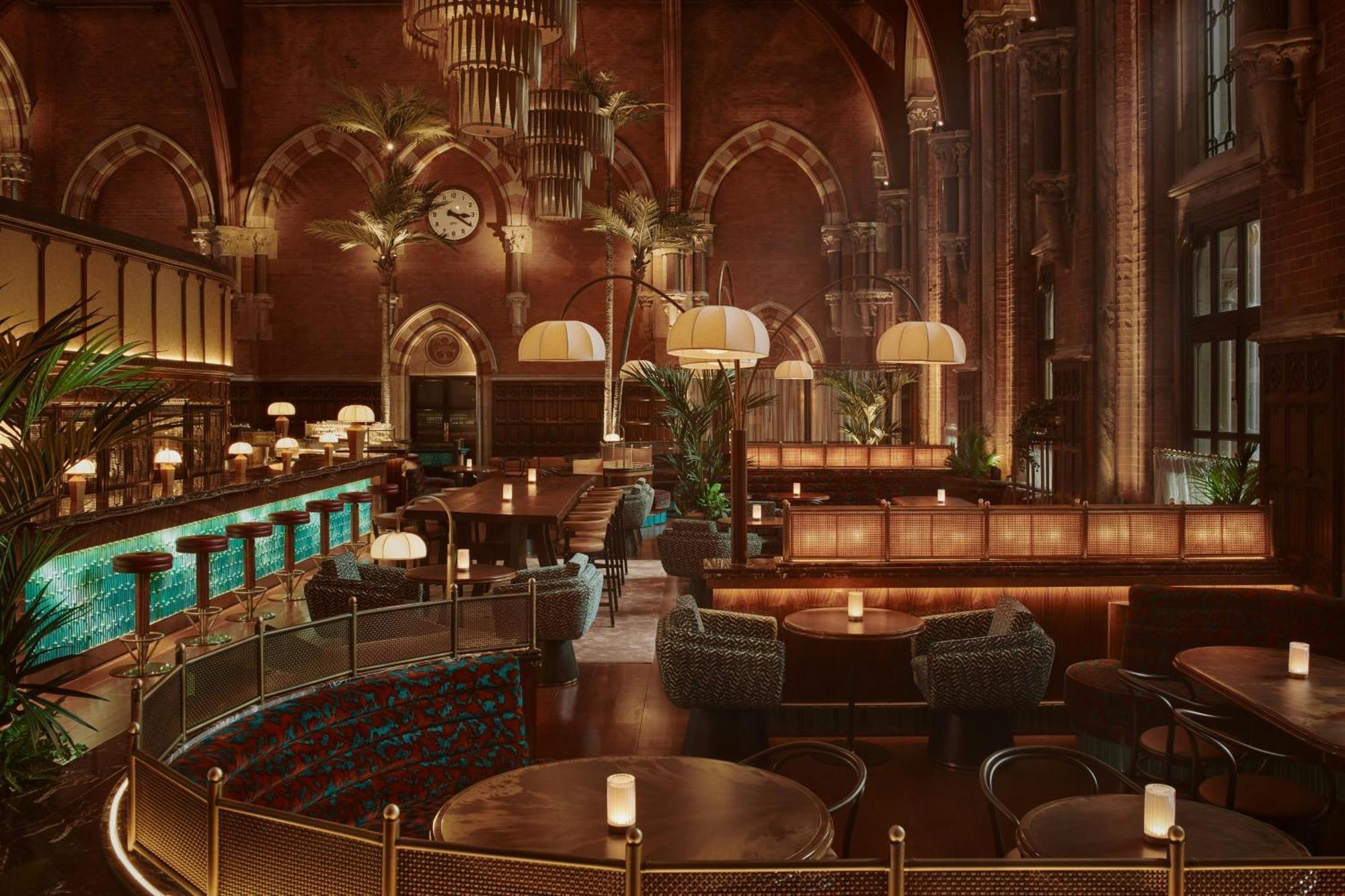 St. Pancras Renaissance Hotel London Ngoại thất bức ảnh The interior of the restaurant