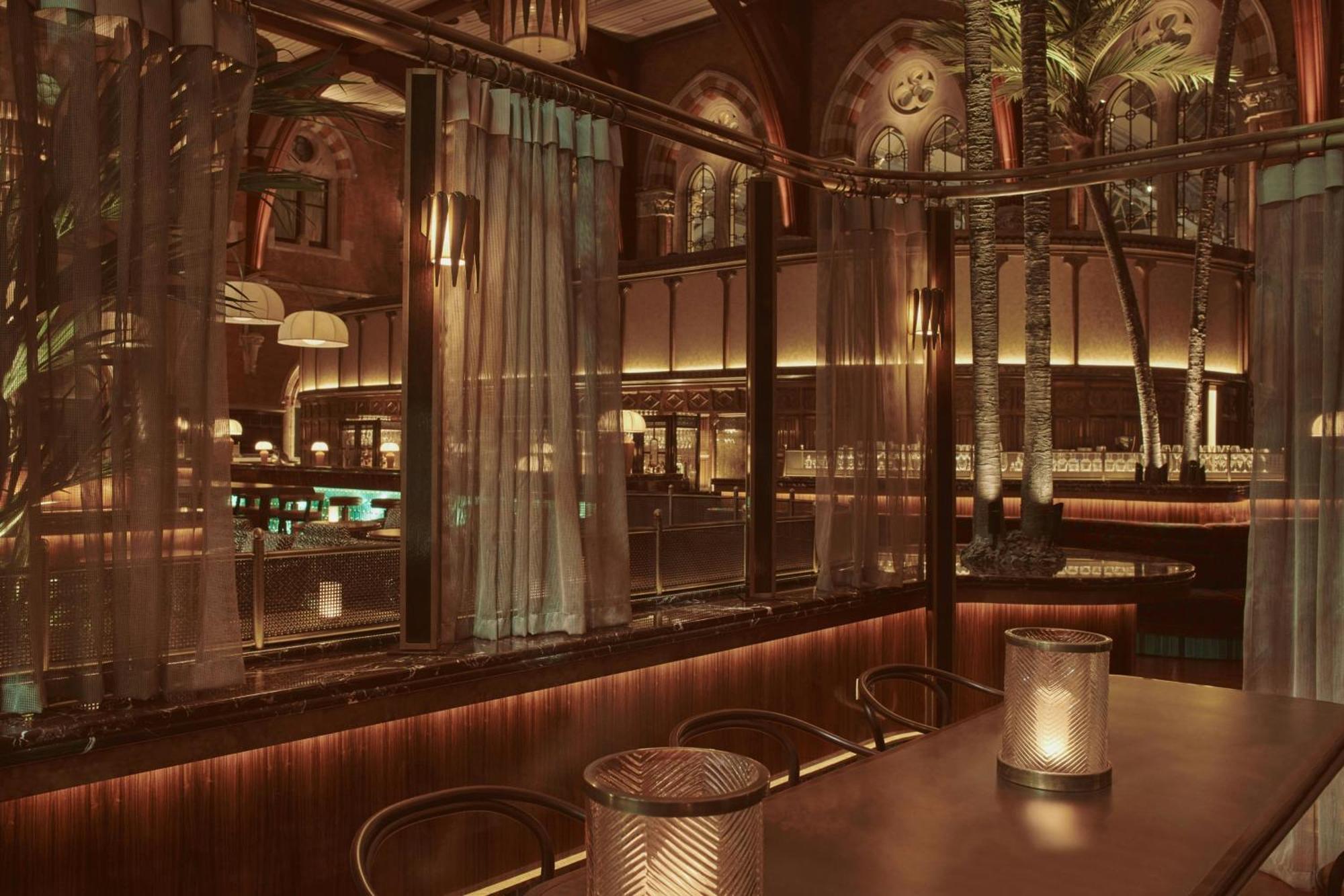 St. Pancras Renaissance Hotel London Ngoại thất bức ảnh Interior of the restaurant