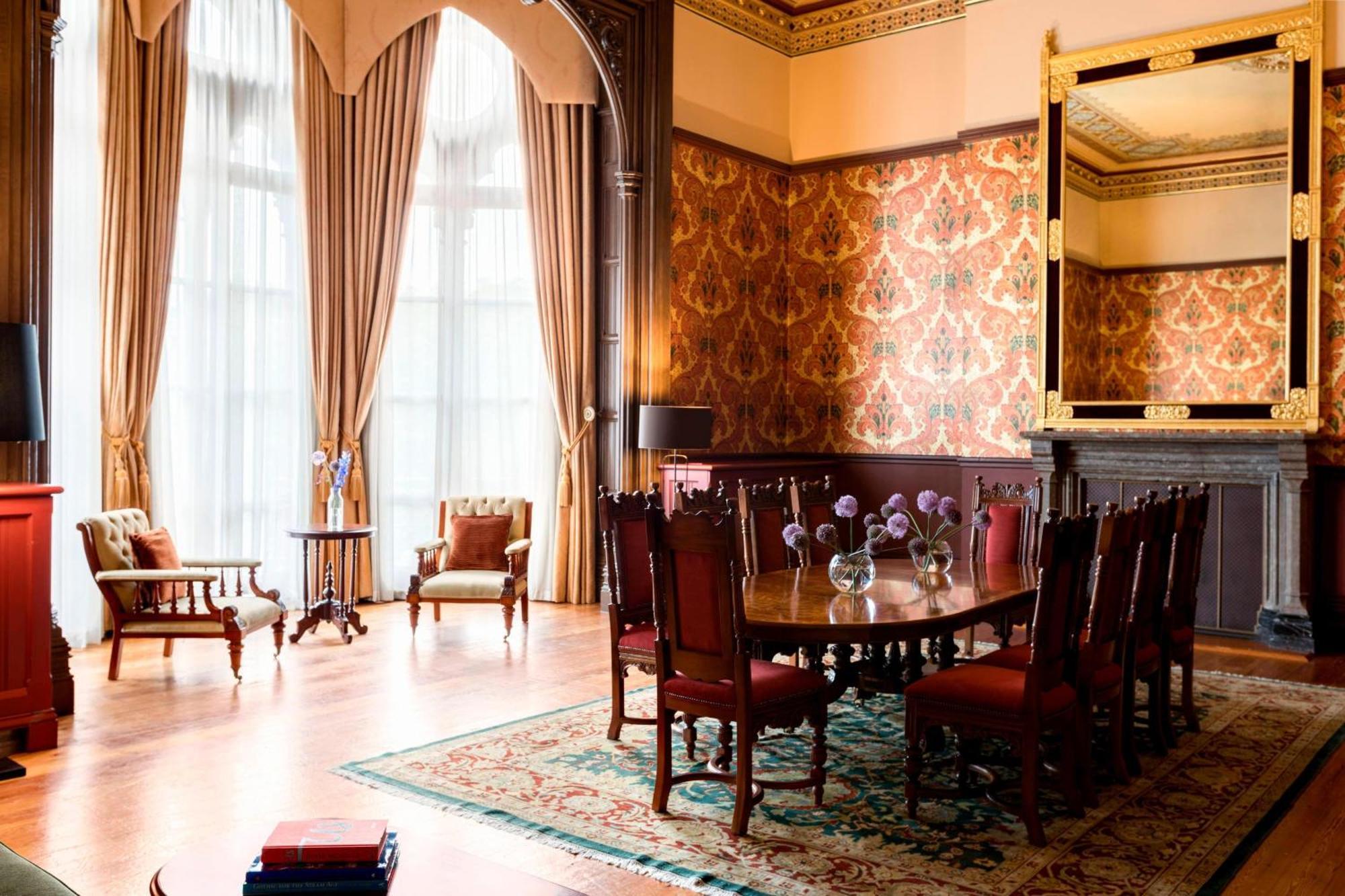 St. Pancras Renaissance Hotel London Ngoại thất bức ảnh The dining room