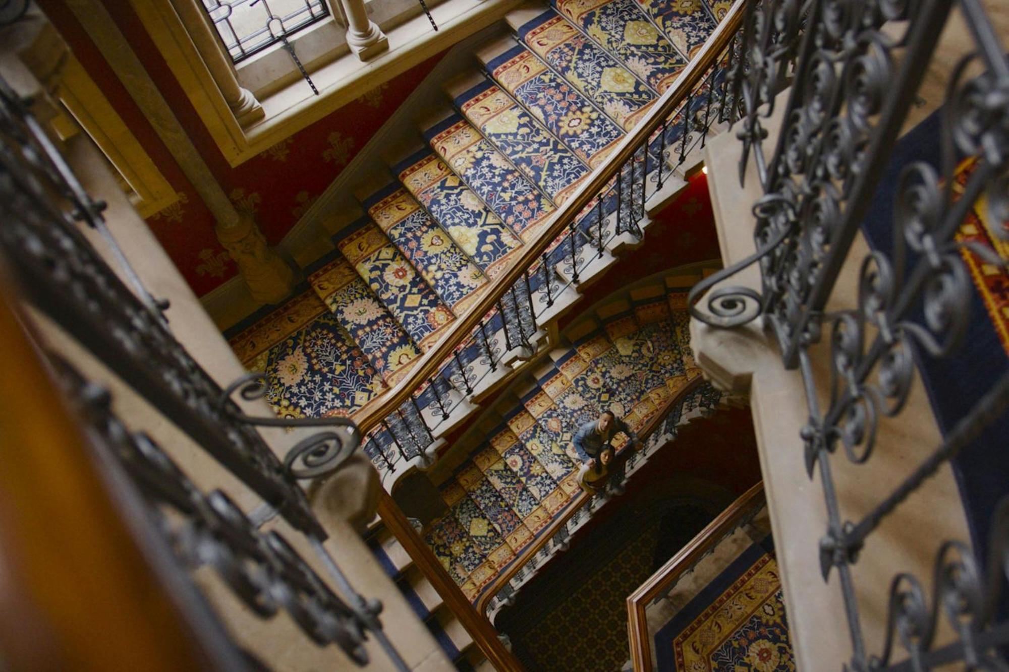 St. Pancras Renaissance Hotel London Ngoại thất bức ảnh The staircase